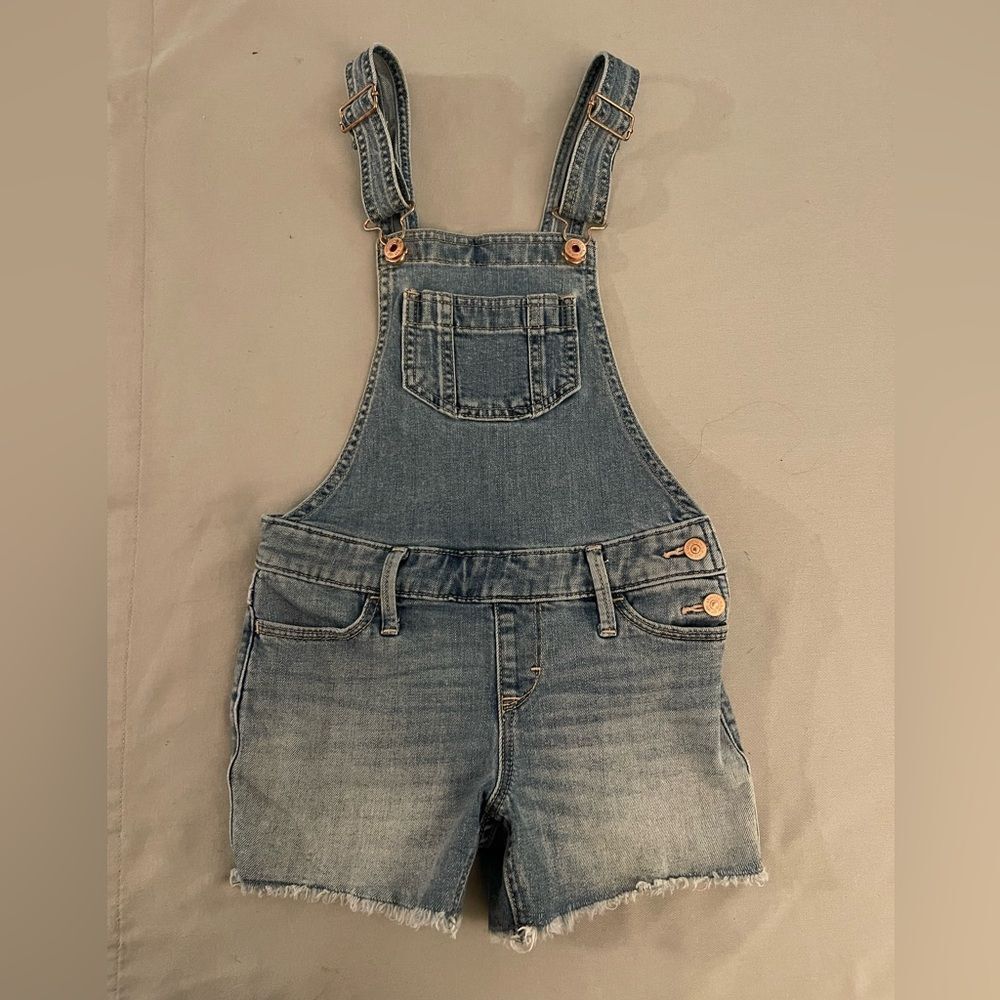 Abercrombie Kids Blue Denim Overalls